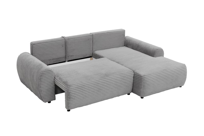 Burman Bäddsoffa med Divan 3-sits i Manchester - Grå - Möbler - Soffa - Bäddsoffa