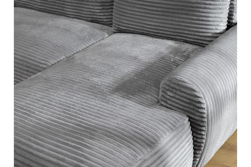 Burman Bäddsoffa med Divan 3-sits i Manchester - Grå - Möbler - Soffa - Bäddsoffa