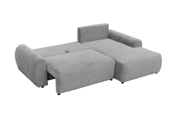 Burman Bäddsoffa med Divan 3-sits i Manchester - Grå - Möbler - Soffa - Bäddsoffa
