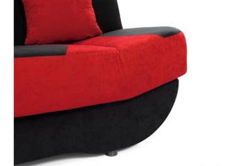 Burralla 3-sits Rektangulär Längsbäddad Bäddsoffa 118x184 cm med Förvaring i Tyg - Grå - Möbler - Soffa - Bäddsoffa
