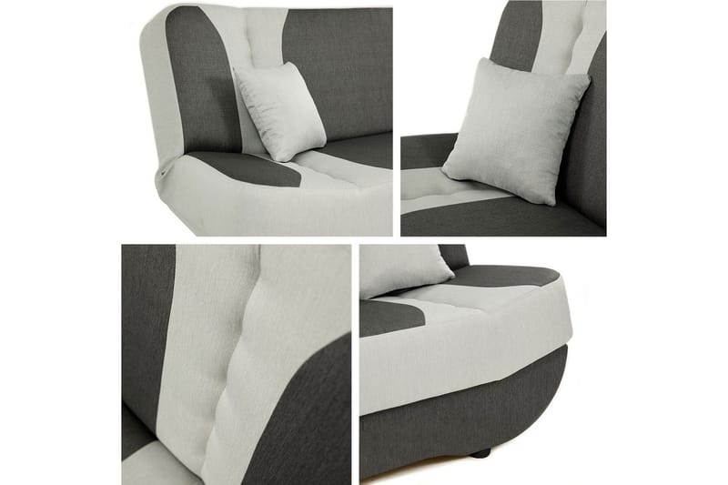 Burralla Bäddsoffa 2-sits 190x90 cm - Blå - Möbler - Soffa - Bäddsoffa