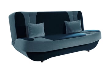 Burralla Bäddsoffa 2-sits 190x90 cm - Blå - Möbler - Soffa - Bäddsoffa