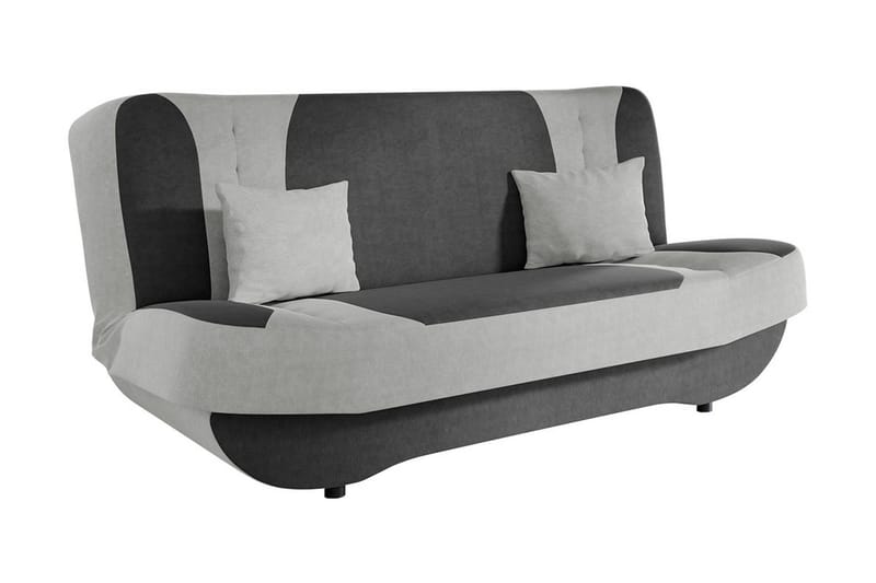 Burralla Bäddsoffa 2-sits 190x90 cm - Grå - Bäddsoffa - Bäddsoffa 2 sits