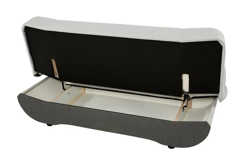 Burralla Bäddsoffa 2-sits 190x90 cm - Grå - Möbler - Soffa - Bäddsoffa