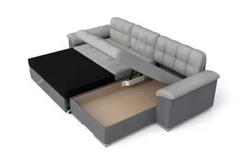 Camior 4-sits Bäddsoffa - Grå - Möbler - Soffa - Bäddsoffa