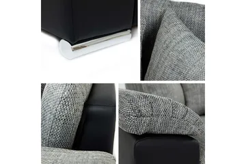 Camior Bäddsoffa m. Divan 3-sits - Mörkgrå - Möbler - Soffa - Bäddsoffa