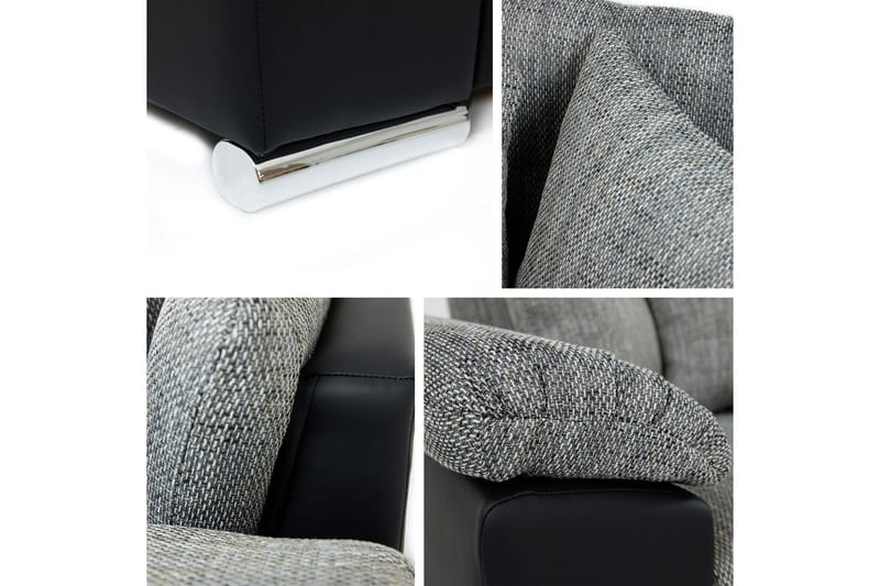 Camior Bäddsoffa m. Divan 3-sits - Vit - Möbler - Soffa - Bäddsoffa