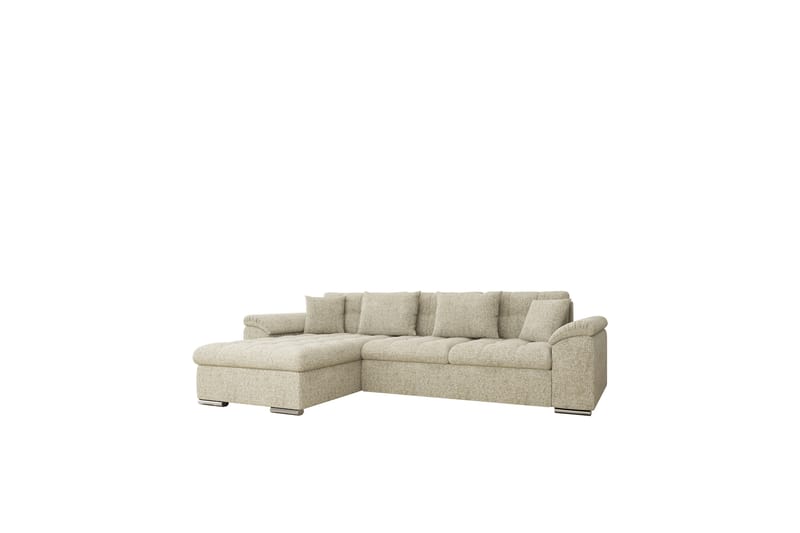 Camior Bäddsoffa med Divan 3-sits - Beige - Möbler - Soffa - Bäddsoffa