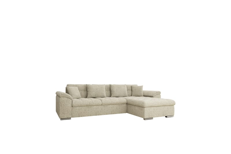 Camior Bäddsoffa med Divan 3-sits - Beige - Möbler - Soffa - Bäddsoffa