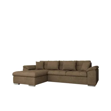Camior Bäddsoffa med Divan 3-sits - Brun - Möbler - Soffa - Bäddsoffa