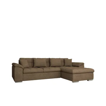 Camior Bäddsoffa med Divan 3-sits - Brun - Möbler - Soffa - Bäddsoffa