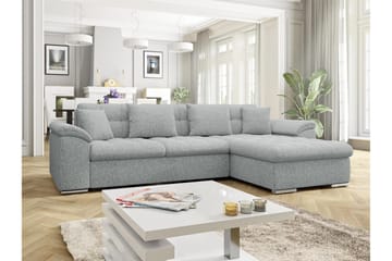 Camior Bäddsoffa med Divan 3-sits - Grå - Möbler - Soffa - Bäddsoffa