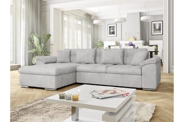 Camior Bäddsoffa med Divan 3-sits - Grå - Möbler - Soffa - Bäddsoffa