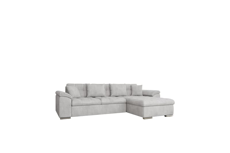 Camior Bäddsoffa med Divan 3-sits - Grå - Möbler - Soffa - Bäddsoffa