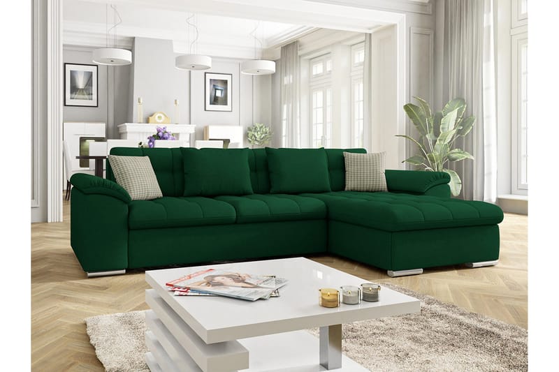 Camior Bäddsoffa Vänster - Grön - Möbler - Soffa - Bäddsoffa