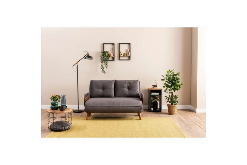 Canelo Bäddsoffa 2-sits - Grå - Möbler - Soffa - Bäddsoffa