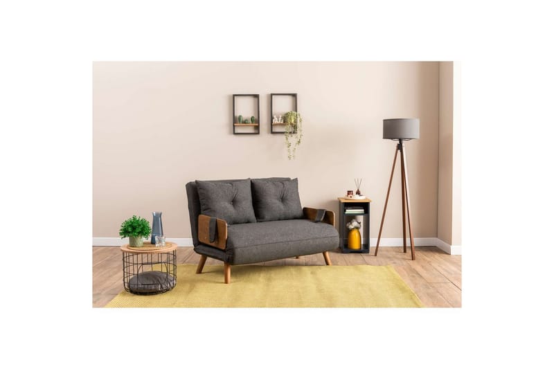 Canelo Bäddsoffa 2-sits - Mörkgrå - Möbler - Soffa - Bäddsoffa