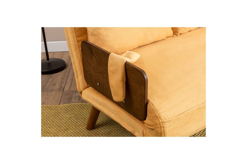 Canelo Bäddsoffa 2-sits - Senapsgul - Möbler - Soffa - Bäddsoffa