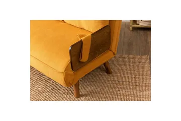 Canelo Bäddsoffa 2-sits - Senapsgul - Möbler - Soffa - Bäddsoffa