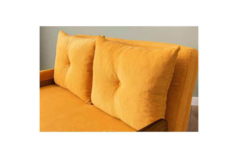 Canelo Bäddsoffa 2-sits - Senapsgul - Möbler - Soffa - Bäddsoffa