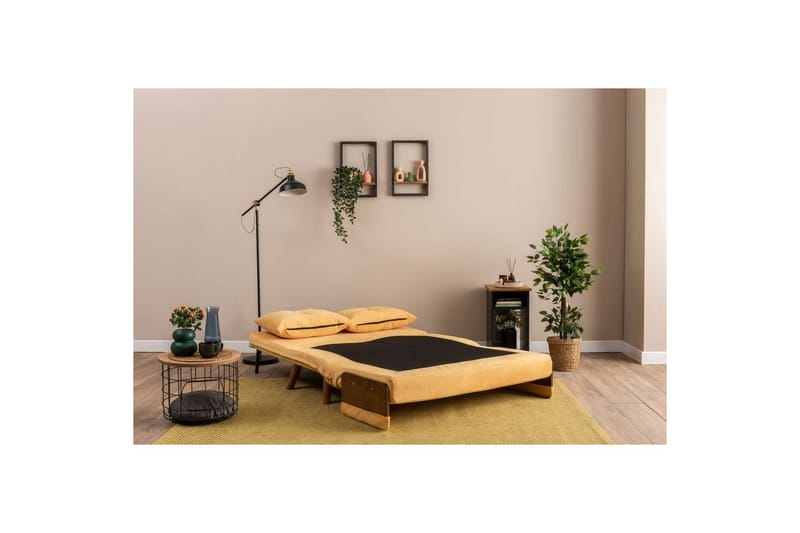 Canelo Bäddsoffa 2-sits - Senapsgul - Möbler - Soffa - Bäddsoffa