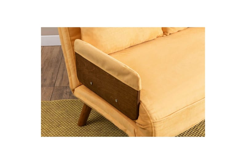 Canelo Bäddsoffa 2-sits - Senapsgul - Möbler - Soffa - Bäddsoffa