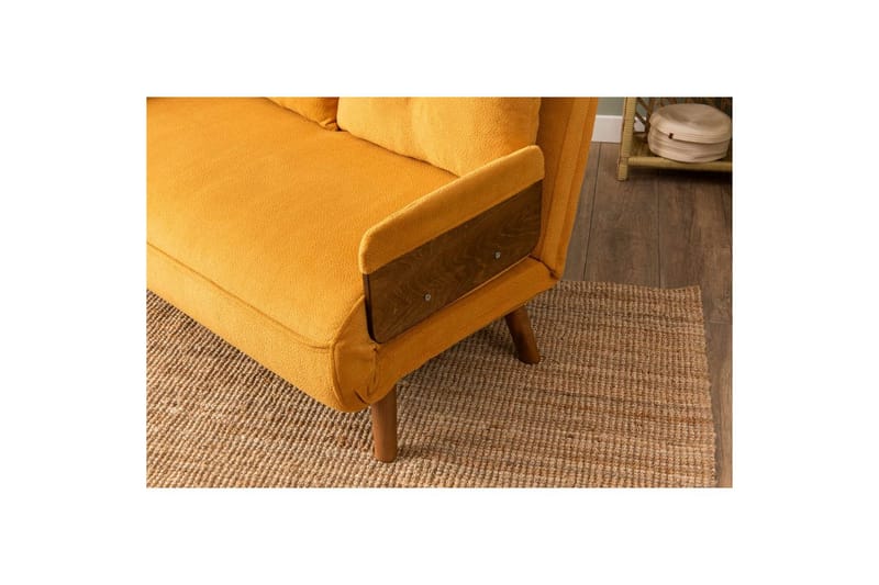 Canelo Bäddsoffa 2-sits - Senapsgul - Möbler - Soffa - Bäddsoffa