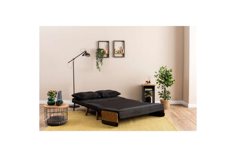 Canelo Bäddsoffa 2-sits - Svart - Möbler - Soffa - Bäddsoffa