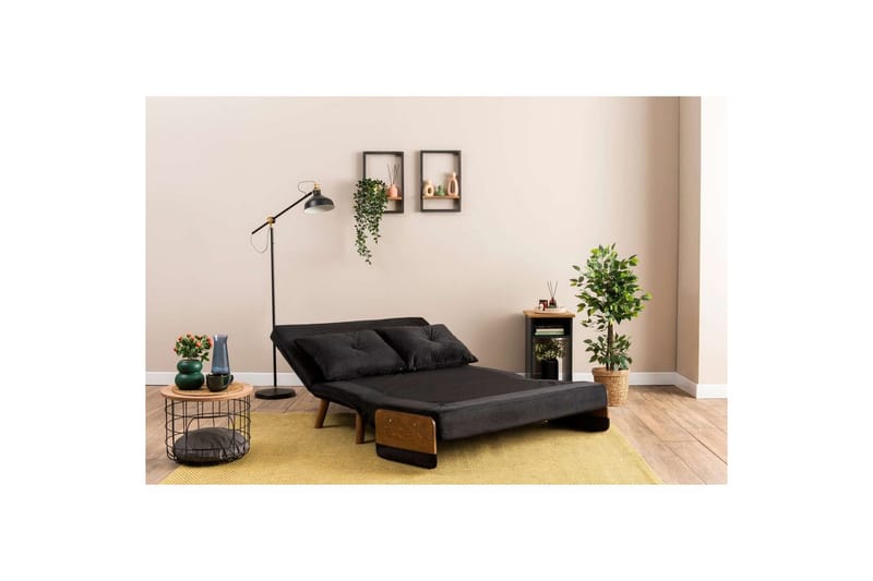 Canelo Bäddsoffa 2-sits - Svart - Möbler - Soffa - Bäddsoffa