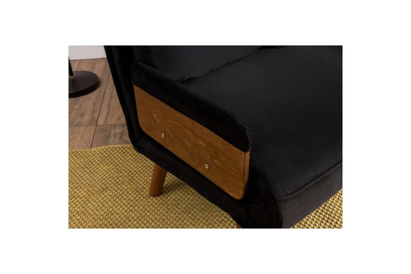Canelo Bäddsoffa 2-sits - Svart - Möbler - Soffa - Bäddsoffa