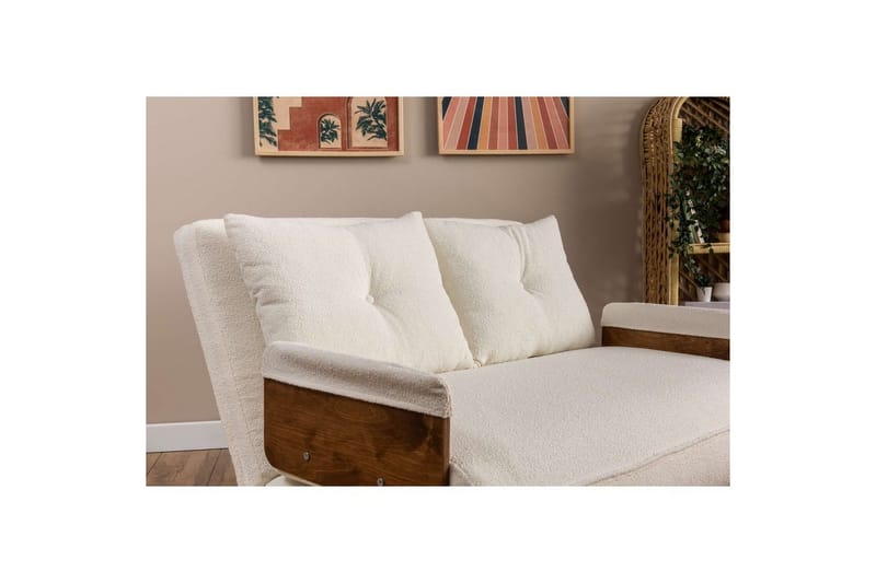 Canelo Bäddsoffa 2-sits - Vit - Möbler - Soffa - Bäddsoffa