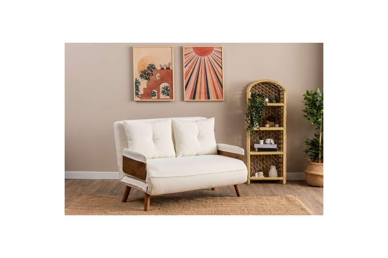 Canelo Bäddsoffa 2-sits - Vit - Möbler - Soffa - Bäddsoffa