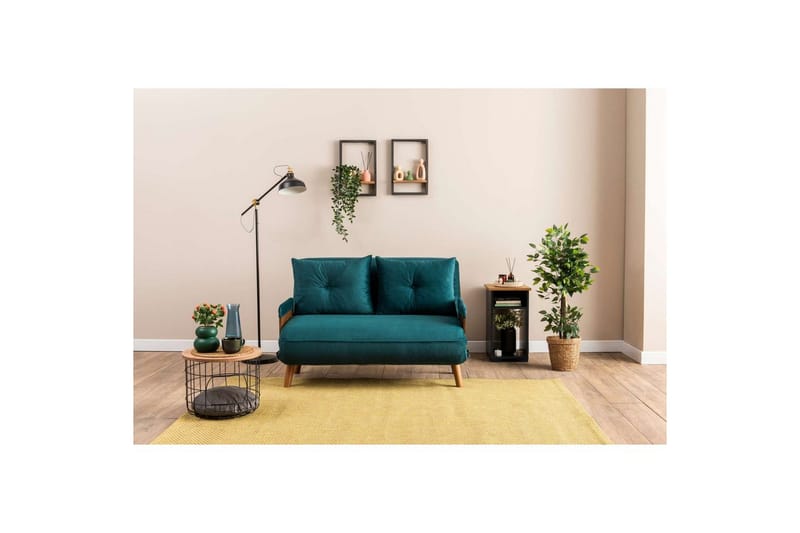 Canelo Bäddsoffa 2-sits - Petrol Grön - Möbler - Soffa - Bäddsoffa