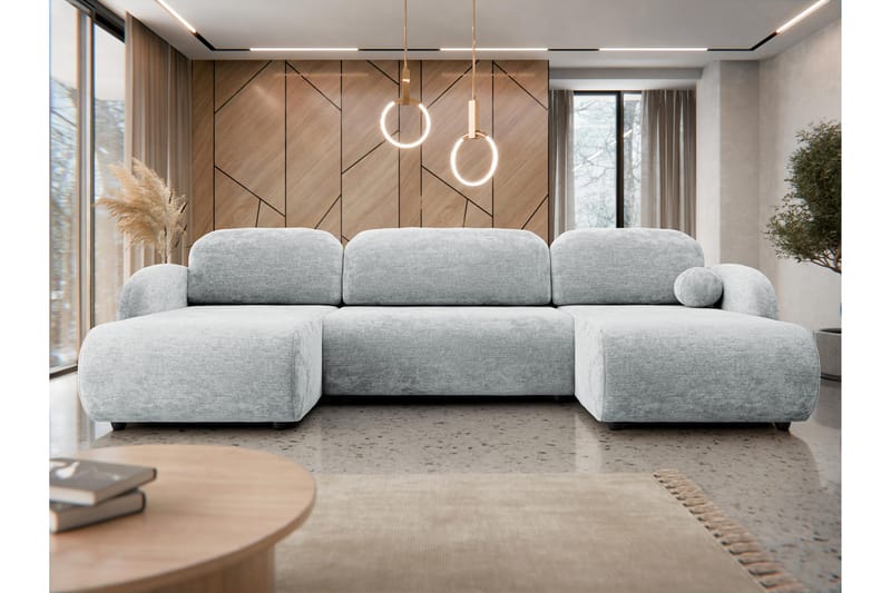Carve Bäddsoffa Dubbeldivan 3-sits - Grå - Möbler - Soffa - Bäddsoffa