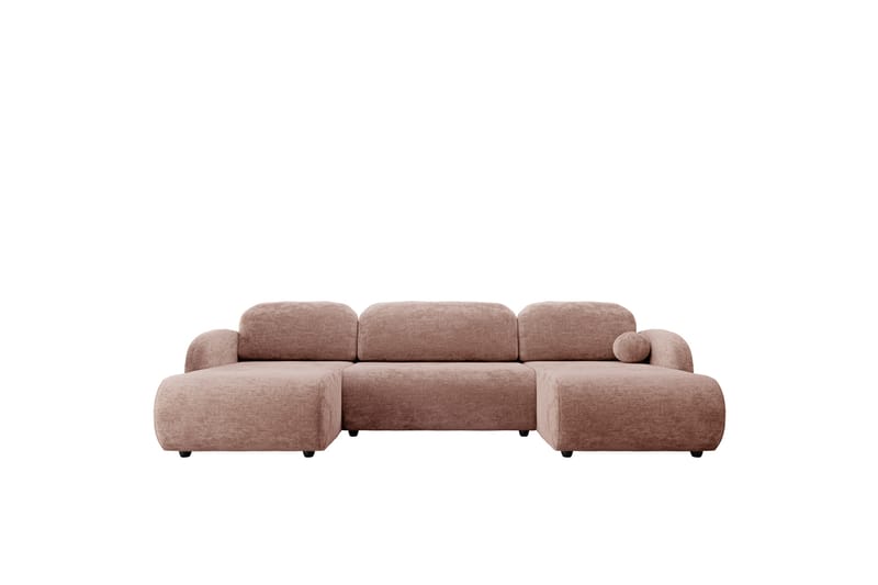 Carve Bäddsoffa Dubbeldivan 3-sits - Rosa - Möbler - Soffa - Bäddsoffa