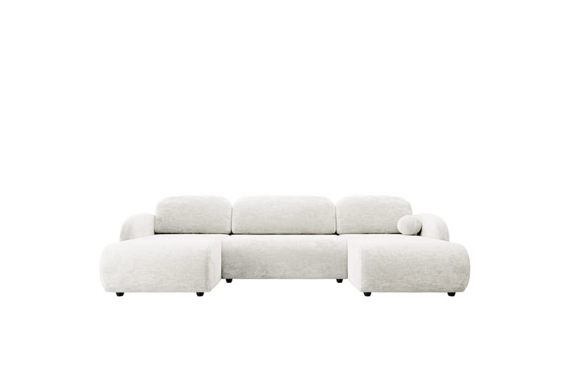 Carve Bäddsoffa Dubbeldivan 3-sits - Vit - Möbler - Soffa - Bäddsoffa