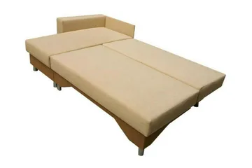 Castlebay 3-sits Hörnbäddsoffa 130x197 cm med Förvaring i Sammet - Mörkgrå - Möbler - Soffa - Bäddsoffa