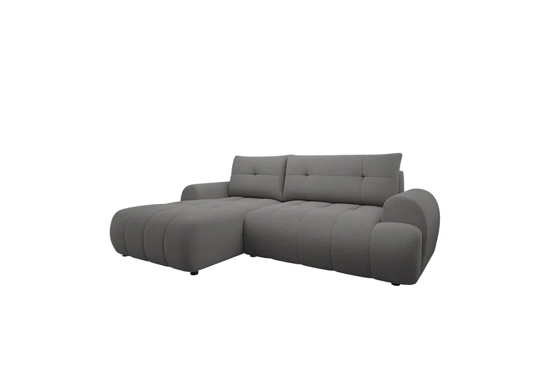 Ceibo Bäddsoffa med Divan 3-sits - Grå - Möbler - Soffa - Bäddsoffa