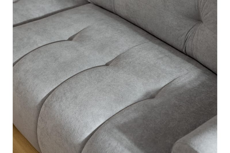 Ceibo Bäddsoffa med Divan 3-sits - Svart - Möbler - Soffa - Bäddsoffa