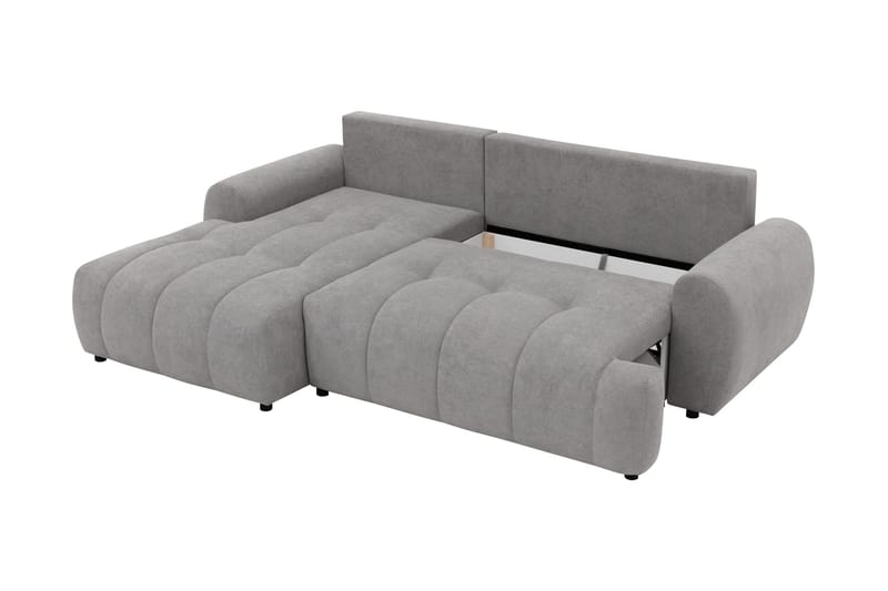 Ceibo Bäddsoffa med Divan 3-sits - Svart - Möbler - Soffa - Bäddsoffa