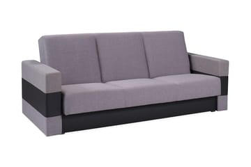 Cenia Bäddsoffa 222x97x88 cm - Grå/Lila - Möbler - Soffa - Bäddsoffa
