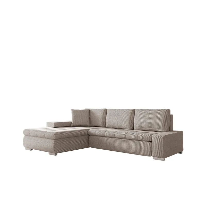 Cerys 3-sits Bäddsoffa med divan och förvaring