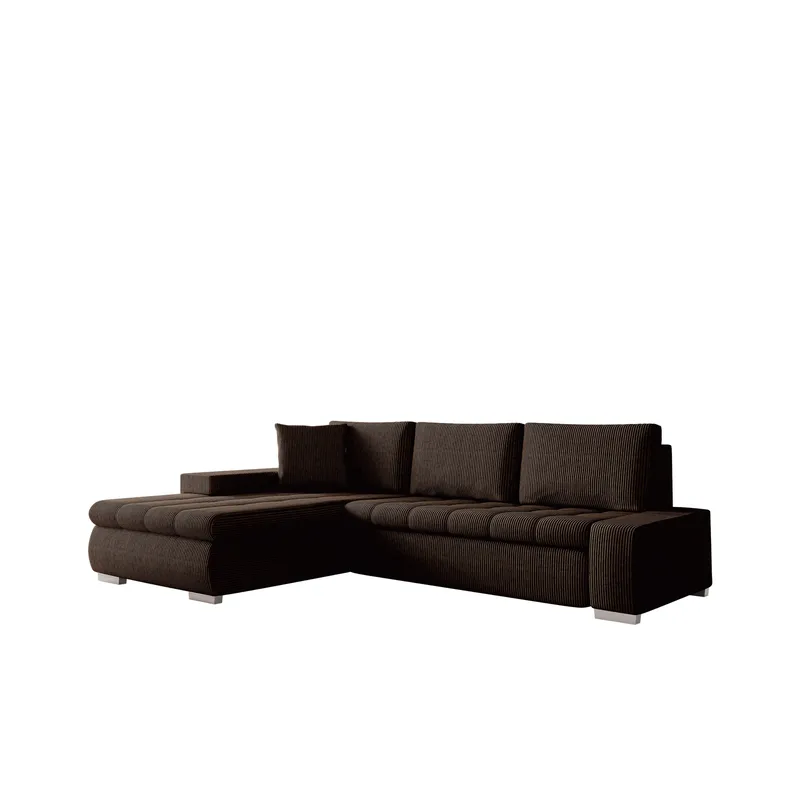 Cerys 3-sits Bäddsoffa med divan och förvaring, undefined