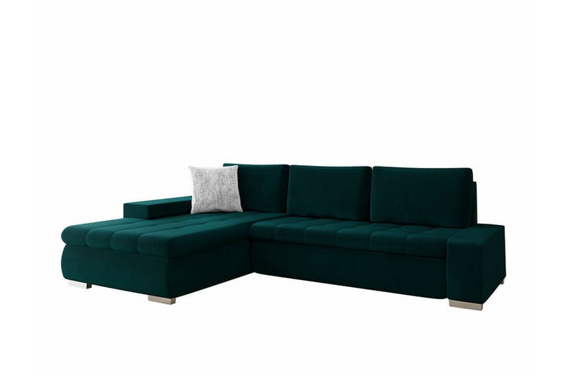 Cerys 3-sits Hörnbäddsoffa NO_BRAND Green, undefined
