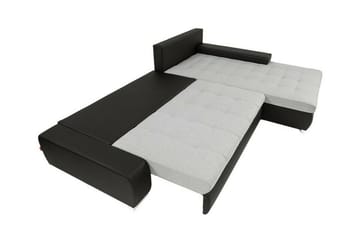 Cerys 3-sits Vänster L-formad Hörnbäddsoffa 140x252 cm i Bouclé - Vit - Möbler - Soffa - Bäddsoffa