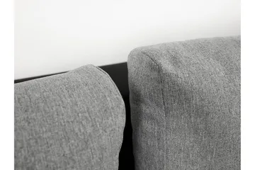 Cerys Bäddbar Hörnsoffa Universal 140x252 cm med Förvaring i Tyg - Blå - Möbler - Soffa - Bäddsoffa