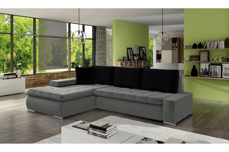 Cerys Bäddsoffa - Grå - Möbler - Soffa - Bäddsoffa