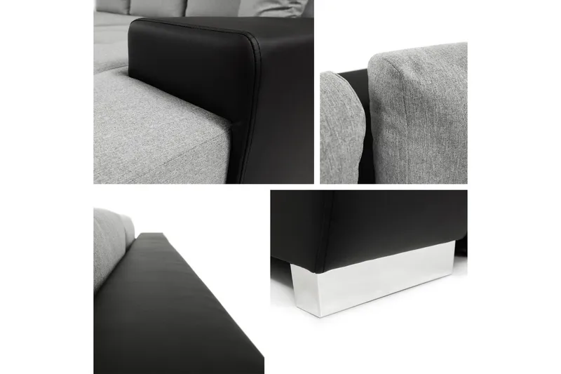 Cerys Bäddsoffa m. Divan 3-sits - Beige - Möbler - Soffa - Bäddsoffa