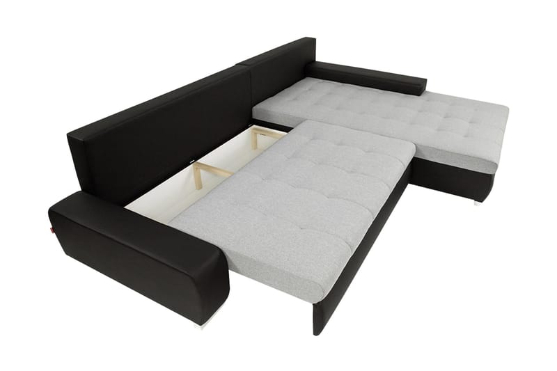 Cerys Bäddsoffa m. Divan 3-sits - Brun - Möbler - Soffa - Bäddsoffa