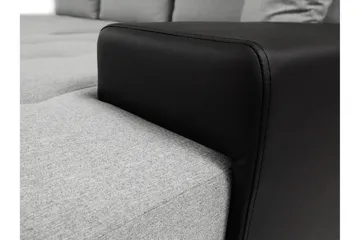 Cerys Bäddsoffa m. Divan 3-sits - Grå/Beige - Möbler - Soffa - Bäddsoffa